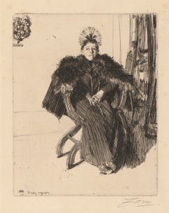 Isabella Stewart Gardner door Anders Leonard Zorn