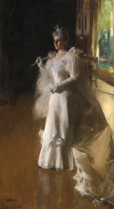 Mrs Potter Palmer door Anders Leonard Zorn