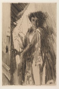 Rosita Mauri, 1889 door Anders Leonard Zorn