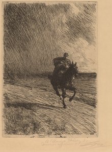 Storm door Anders Leonard Zorn