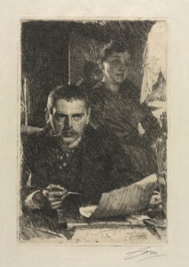 De kunstenaar en zijn vrouw, 1890