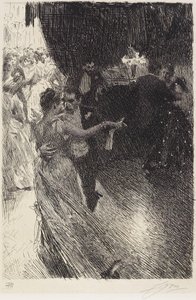 De wals door Anders Leonard Zorn