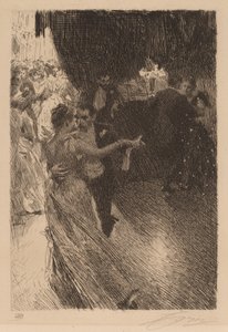 De Wals, 1891 door Anders Leonard Zorn