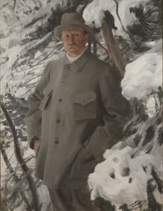 De schilder Bruno Liljefors