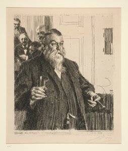Een Toast II door Anders Leonard Zorn