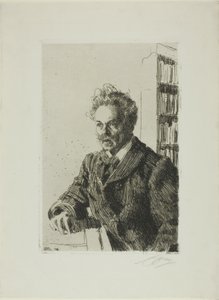 August Strindberg door Anders Leonard Zorn