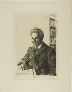 August Strindberg door Anders Leonard Zorn