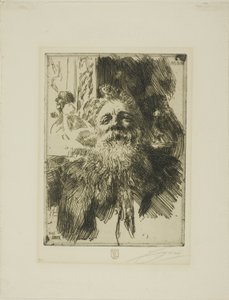 Auguste Rodin door Anders Leonard Zorn
