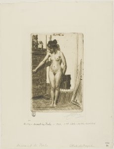 Voor de kachel door Anders Leonard Zorn