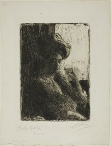 Betty Nansen door Anders Leonard Zorn