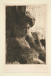 Betty Nansen door Anders Leonard Zorn