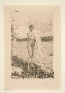 Dal Rivier door Anders Leonard Zorn