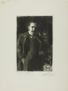 E. R. Bacon door Anders Leonard Zorn