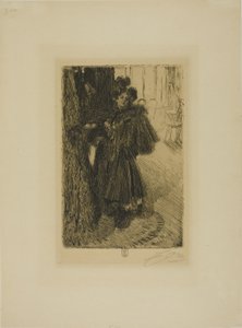 Nachteffect II door Anders Leonard Zorn