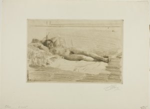 Elin door Anders Leonard Zorn
