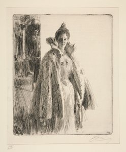 H.K.H. Prinses Ingeborg van Zweden II door Anders Leonard Zorn