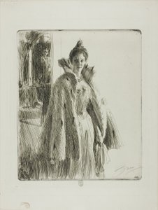 H. R. H. Prinses Ingeborg van Zweden II door Anders Leonard Zorn