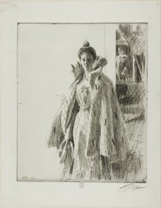 H. R. H. Prinses Ingeborg van Zweden I door Anders Leonard Zorn