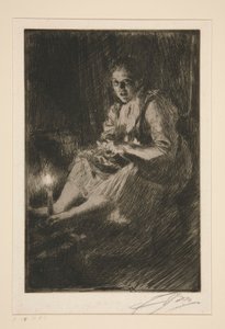 Ida door Anders Leonard Zorn