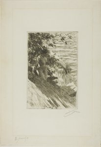 La Grande Baigneuse door Anders Leonard Zorn
