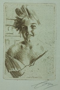 Lachend model I