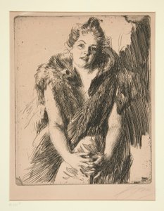 Maja Von Heijne (Monc Ljunglor) door Anders Leonard Zorn