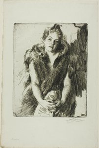 Maja von Heijne door Anders Leonard Zorn
