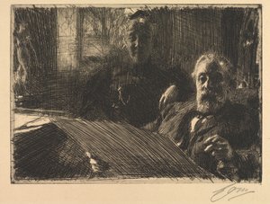 De heer en mevrouw Fürstenberg