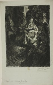 Muziek in de familie door Anders Leonard Zorn