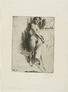 Nanette door Anders Leonard Zorn