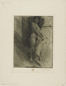 Nanette door Anders Leonard Zorn