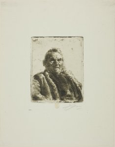 Oude soldaat ("De prins") door Anders Leonard Zorn