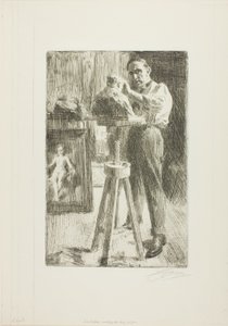 Prins Paul Troubetzkoy I (Volledige lengte) door Anders Leonard Zorn