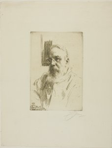 Professor John Berg door Anders Leonard Zorn