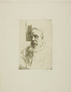 Professor John Berg door Anders Leonard Zorn