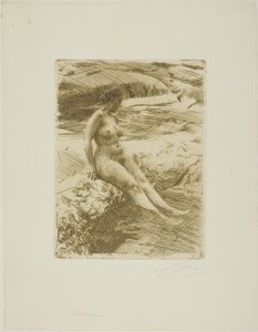 Sandhamn door Anders Leonard Zorn