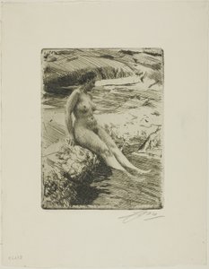 Sandhamn door Anders Leonard Zorn