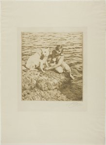 Sappho door Anders Leonard Zorn