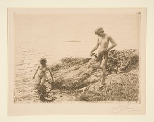 Zeewaartse Scheren door Anders Leonard Zorn