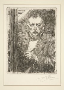 Zelfportret door Anders Leonard Zorn
