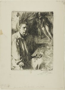 Zelfportret met Model II