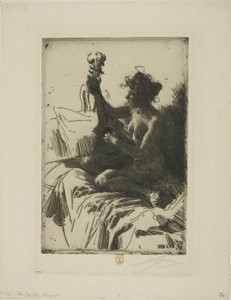 Souvenir of De Gitaar door Anders Leonard Zorn