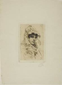Spaanse vrouw door Anders Leonard Zorn