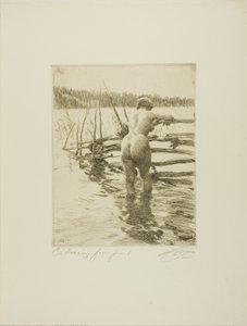Het Hek door Anders Leonard Zorn