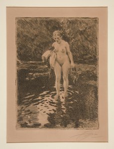 De doorwaadbare plaats door Anders Leonard Zorn