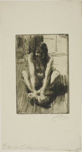 De kikker door Anders Leonard Zorn