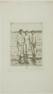 De Drie Gratiën door Anders Leonard Zorn