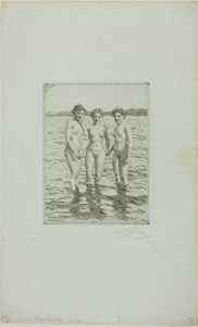 De drie Gratiën door Anders Leonard Zorn