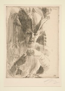 Een Ring (Mevr. Wentzel Hagelslam) door Anders Leonard Zorn