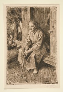 Valkulla door Anders Leonard Zorn